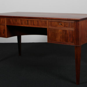 Frits Henningsen skrivebord af mahogni, 1940'erne