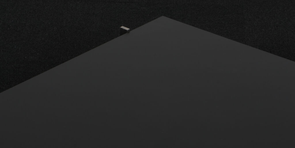 Poul Kjærholm sofabord af stål og skiffer, model PK61. Brown label. - Billede 7