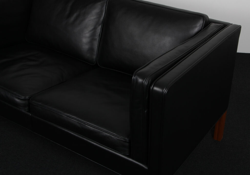 Børge Mogensen to personers sofa, model 2332. Original betrukket - Billede 6