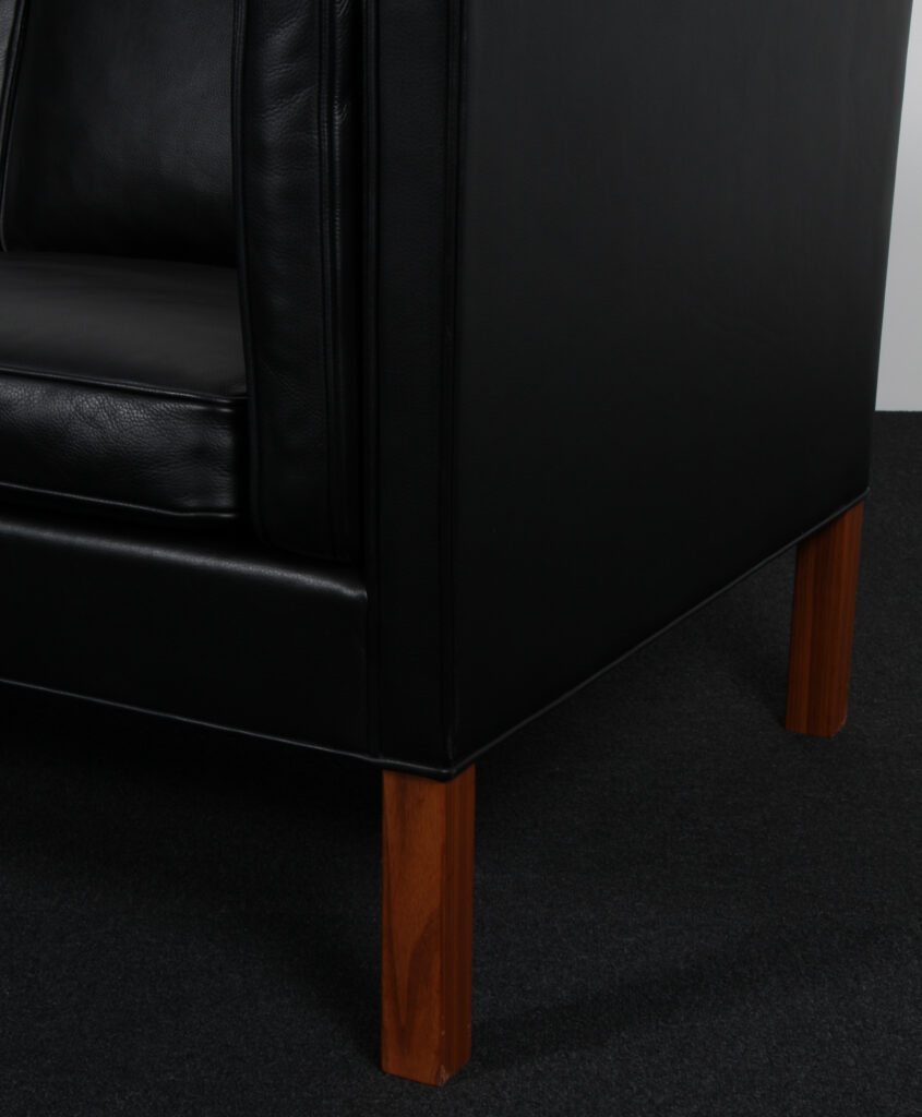 Børge Mogensen to personers sofa, model 2332. Original betrukket - Billede 5