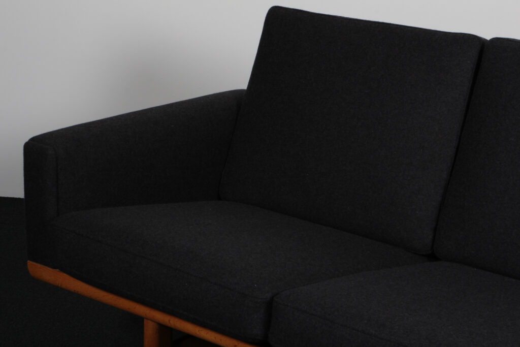 Hans J. Wegner tre personers sofa, model 236/3. Camira uldstof - Billede 6