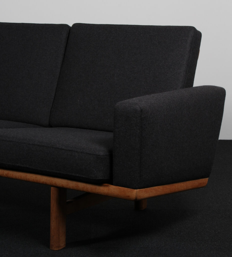 Hans J. Wegner tre personers sofa, model 236/3. Camira uldstof - Billede 5