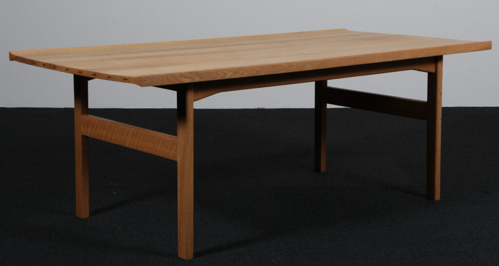 Tove & Edvard Kindt Larsen sofabord, massiv hvidolieret eg