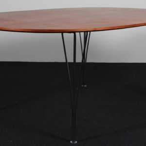 Piet Hein & Bruno Mathsson super ellipse, teak