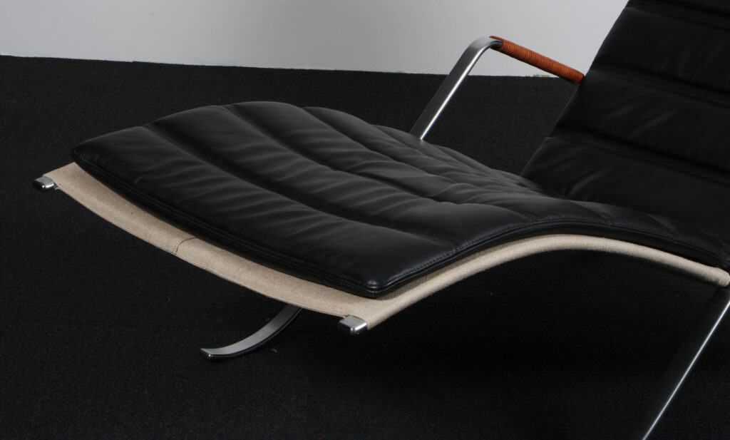Preben Fabricius & Jørgen Kastholm chaiselong, model Grasshopper - Billede 6