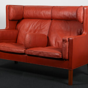 Børge Mogensen kupesofa. Model 2292. Original betrukket