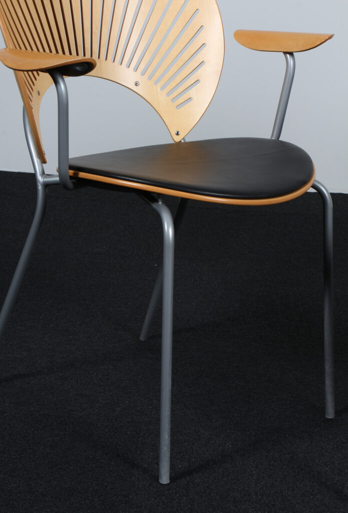 Nanna Ditzel Par Trinidad armstole af ahorn og anilin læder - Billede 4