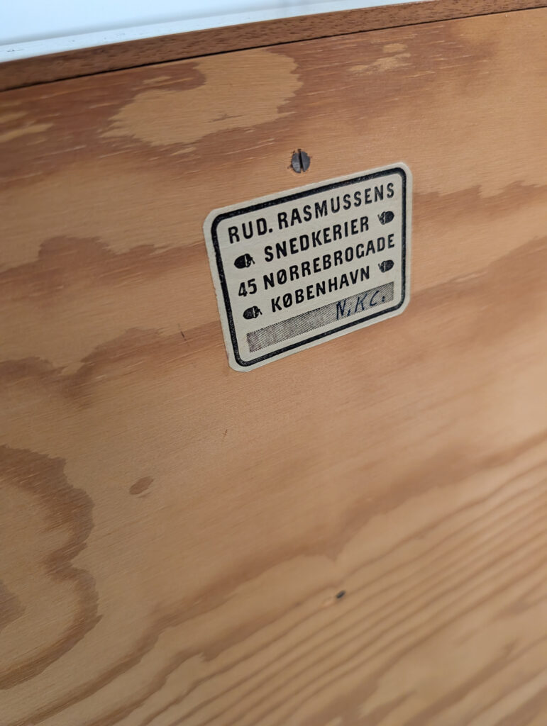 Mogens Koch for Rud Rasmussen reolvæg af mahogni. 12 moduler - Billede 14