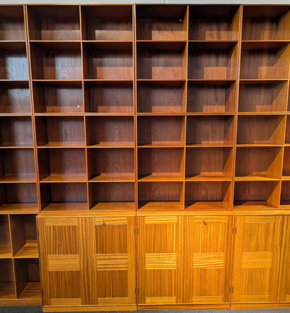 Mogens Koch for Rud Rasmussen reolvæg af mahogni. 12 moduler - Billede 13
