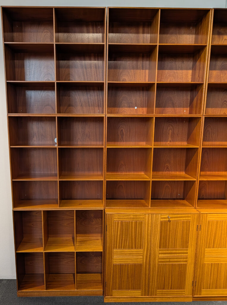 Mogens Koch for Rud Rasmussen reolvæg af mahogni. 12 moduler - Billede 12