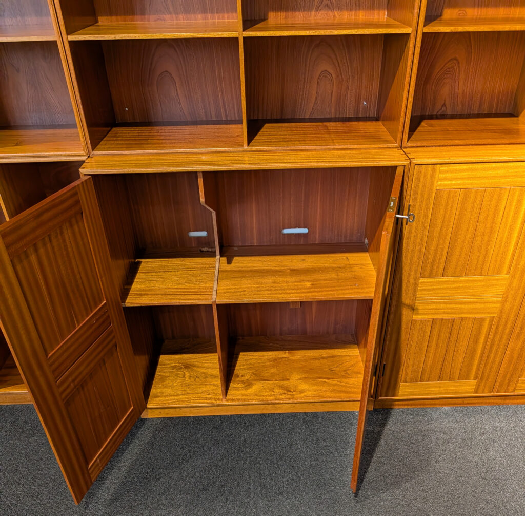 Mogens Koch for Rud Rasmussen reolvæg af mahogni. 12 moduler - Billede 11