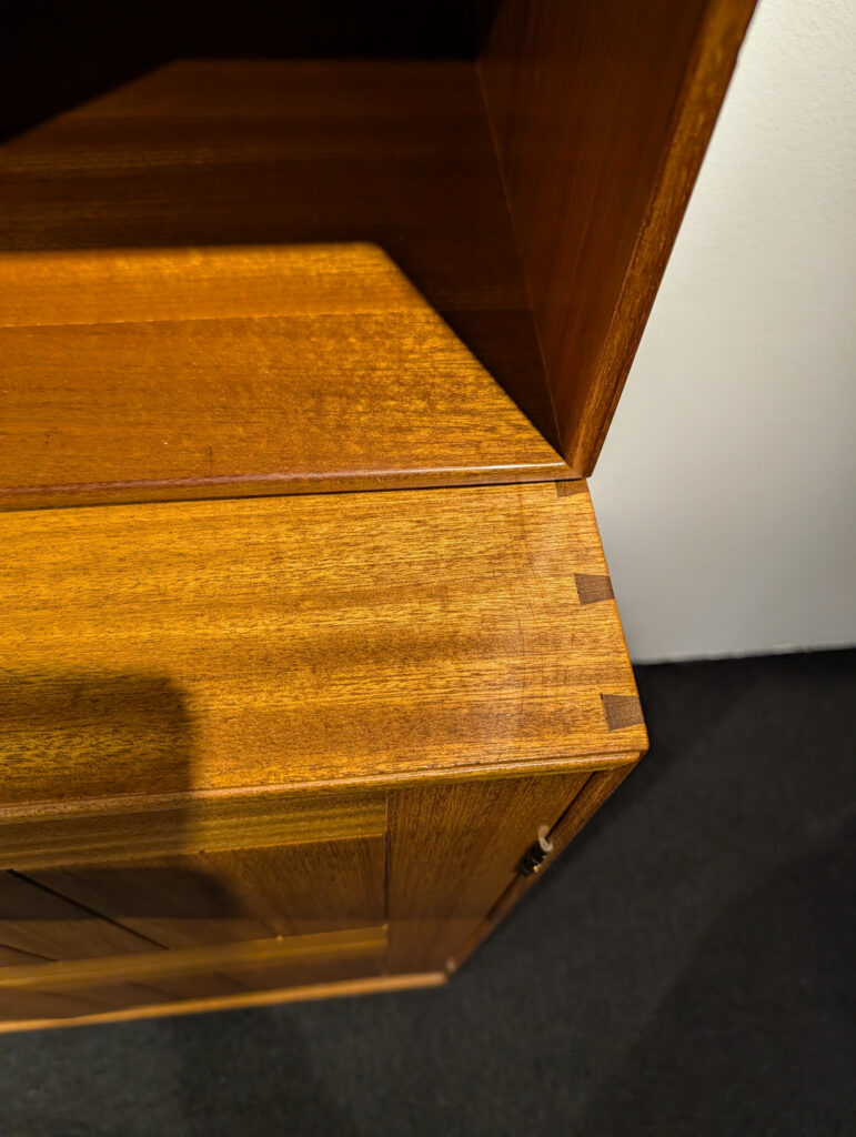 Mogens Koch for Rud Rasmussen reolvæg af mahogni. 12 moduler - Billede 6