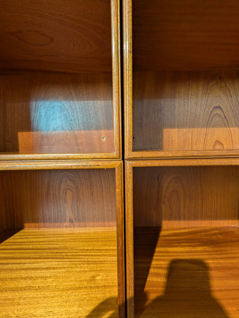 Mogens Koch for Rud Rasmussen reolvæg af mahogni. 12 moduler - Billede 3