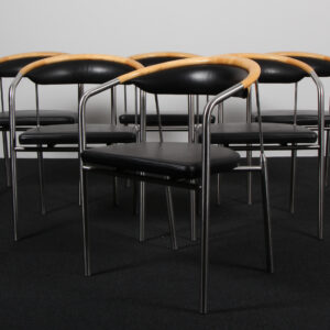 Henrik Tengler. Sæt på seks armstole, model Chairman