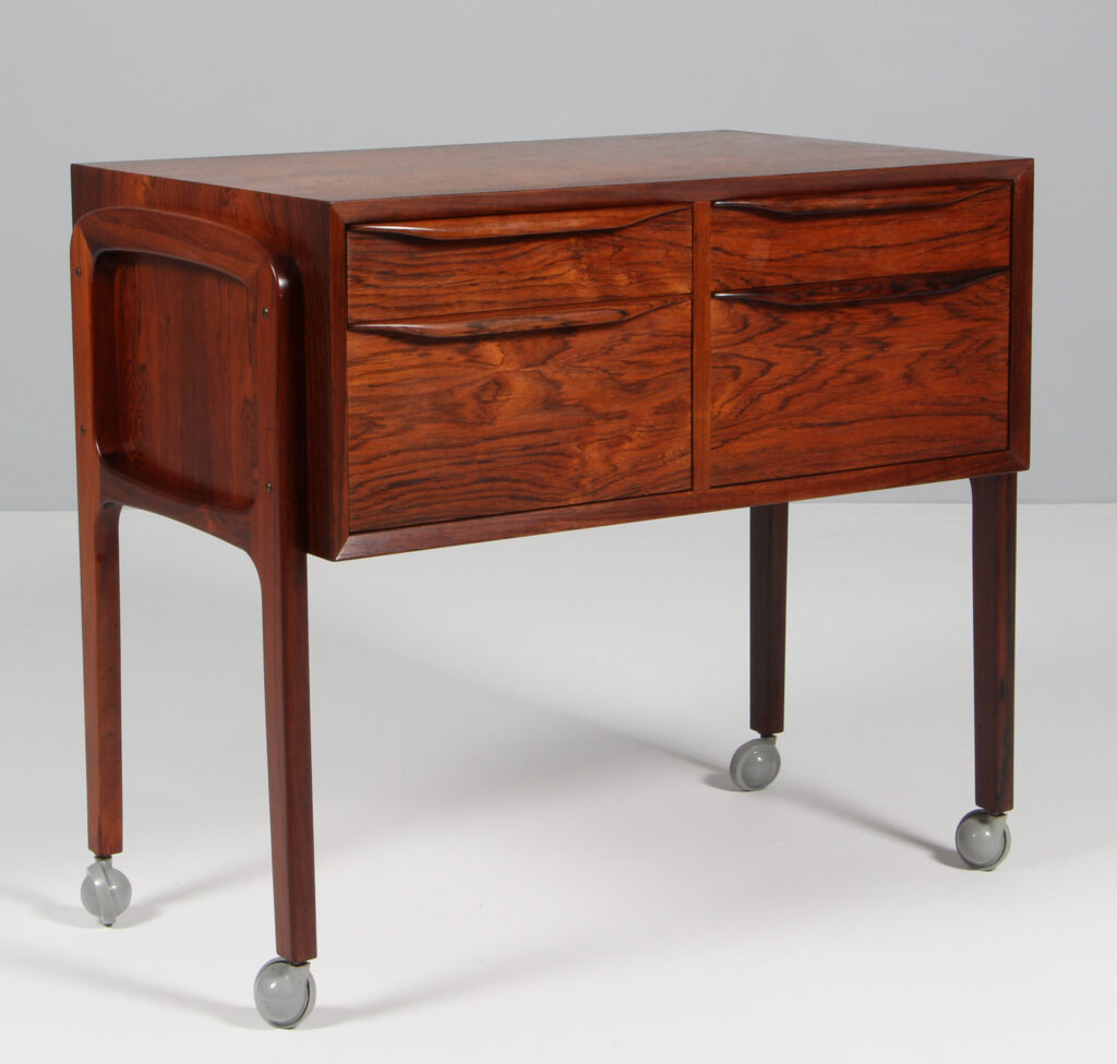 Erling Torvits Sybord af palisander