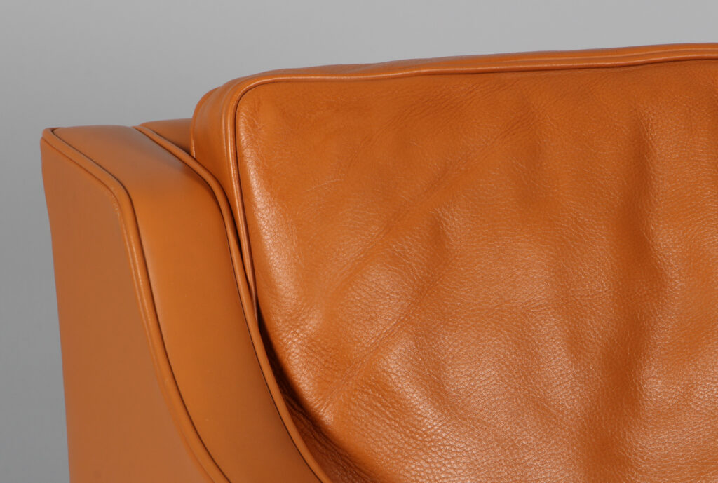 Børge Mogensen lænestol, model 2321. Original betrukket - Billede 7