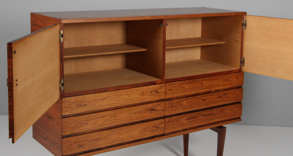 H. W. Klein Dækketøjsskab af palisander - Billede 5