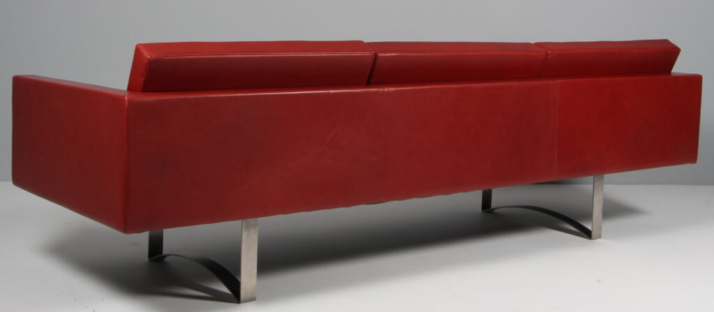 Bodil Kjær tre personers sofa, anilin læder - Billede 3