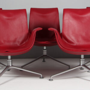 Preben Fabricius og Jørgen Kastholm. Lounge stole, model ‘Tulip’