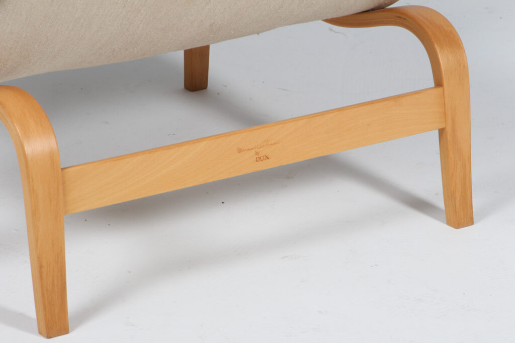 Bruno Mathsson Pernilla lænestol, bøg og læder. Jubilæums udgave - Billede 4