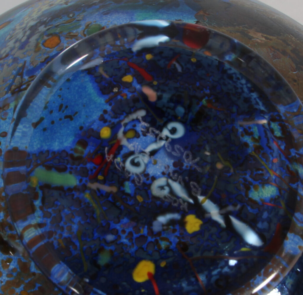 Bertil Vallien for Kosta Boda skål af glas, model Conffetti - Billede 3