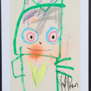 Poul Pava, figurativ komposition. 70×50