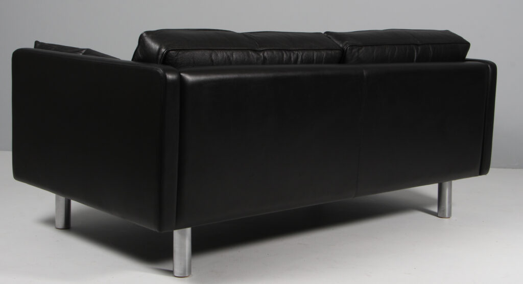 Erik Jørgensen 2 personers sofa, original betrukket - Billede 3