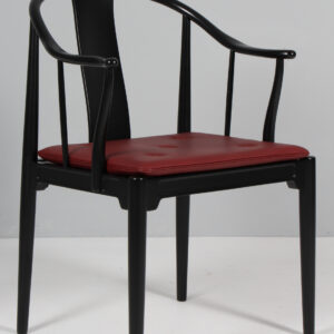 Hans J. Wegner Kinastol af sortlakeret træ. FH4283