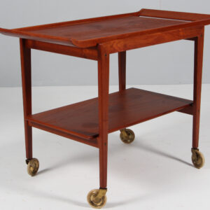 Peter Hvidt & Orla Mølgaard Nielsen serveringsvogn af teak