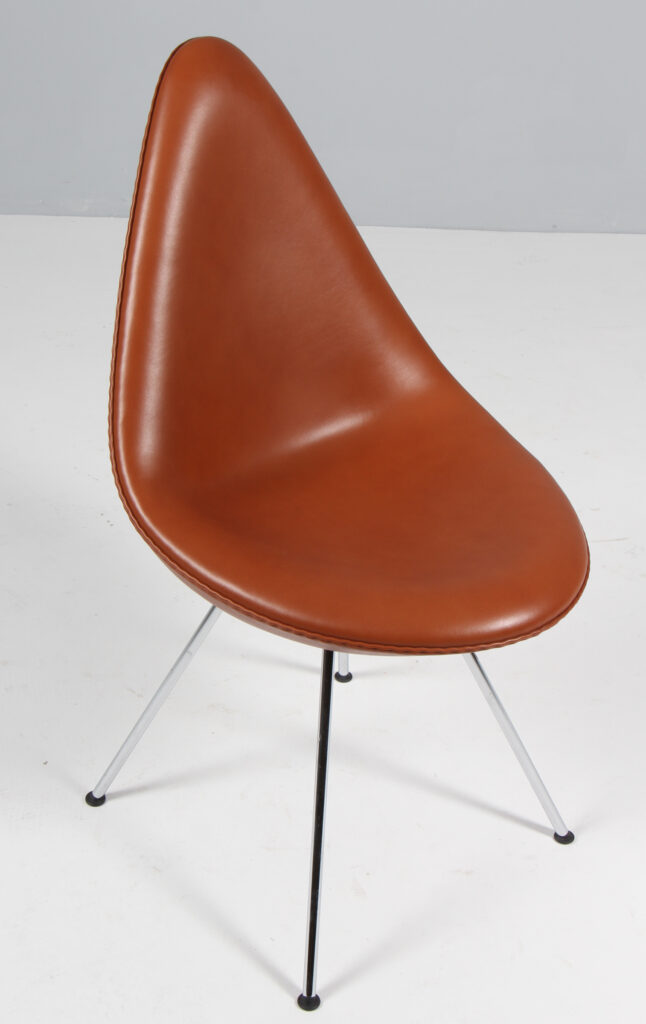 Arne Jacobsen Dråben med læder, model 3110 - Billede 2