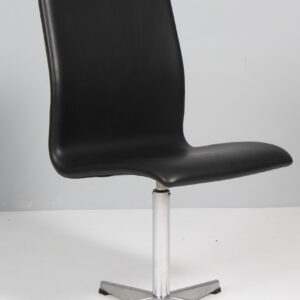 Arne Jacobsen Oxford stole, nybetrukket anilin læder