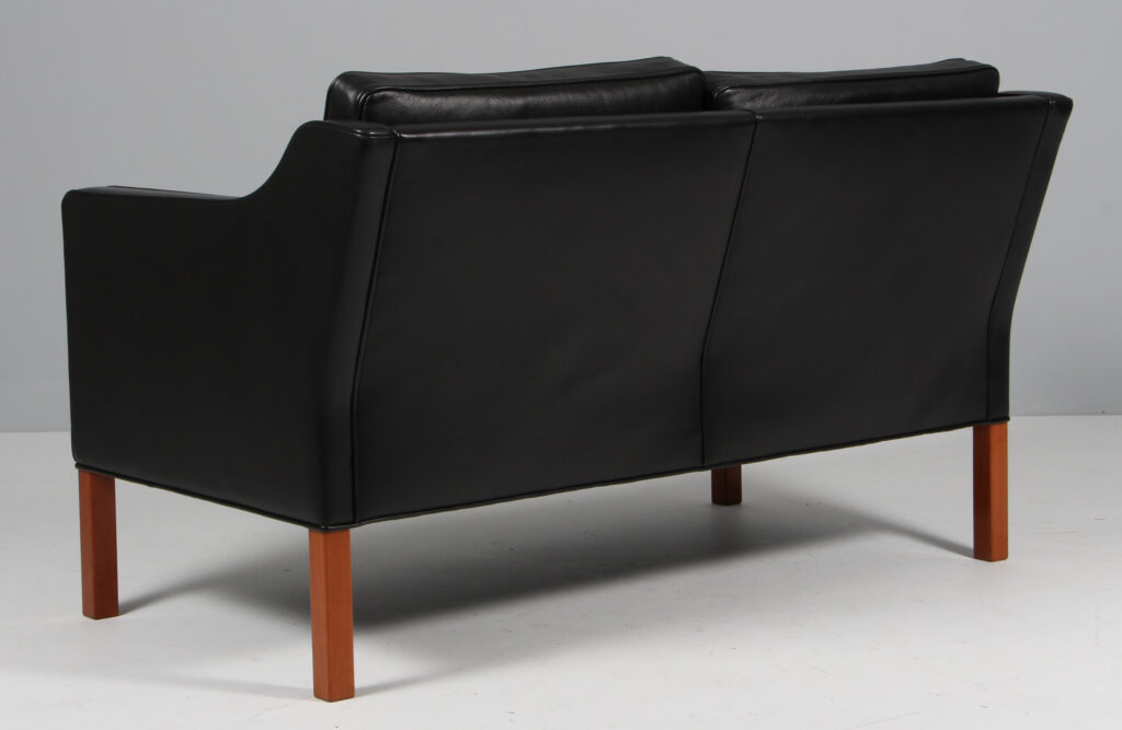 Børge Mogensen to personers sofa, model 2332. Original betrukket - Billede 5
