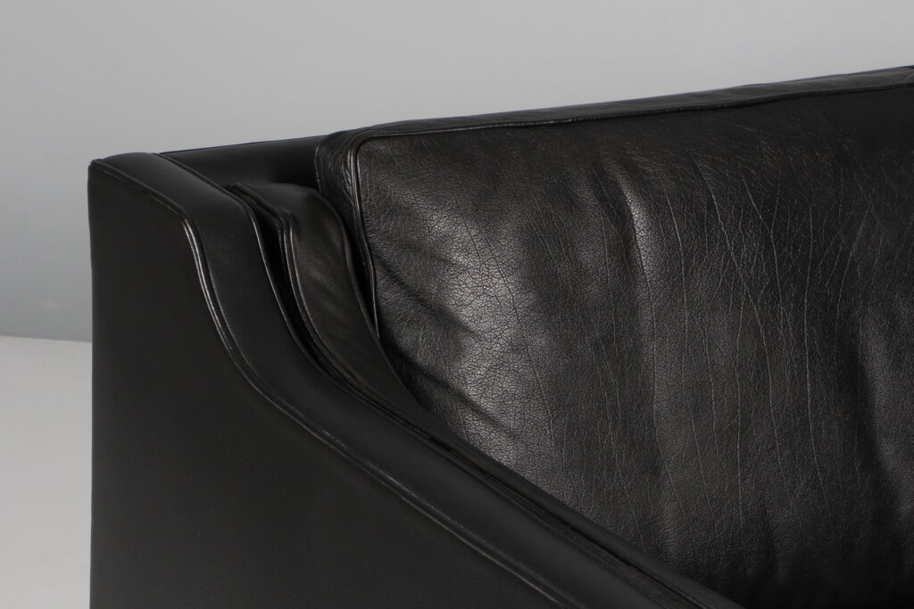 Børge Mogensen. Fritstående to pers. sofa, model 2212. Original betrukket - Billede 7