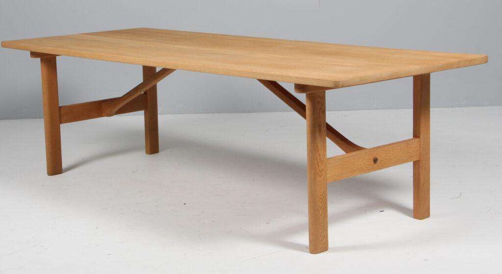 Børge Mogensen sofabord af massiv eg, model 268