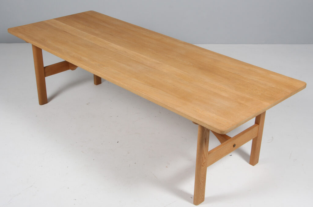 Børge Mogensen sofabord af massiv eg, model 268 - Billede 2