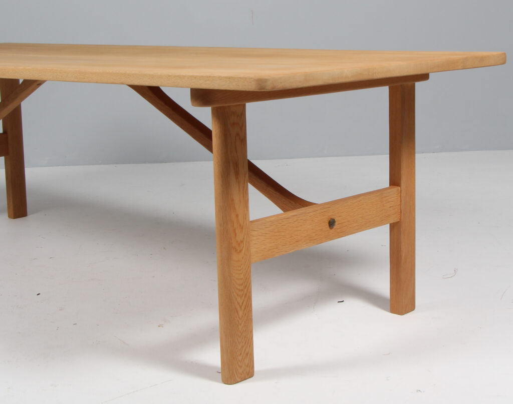 Børge Mogensen sofabord af massiv eg, model 268 - Billede 5