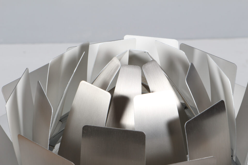 Poul Henningsen Koglen af børstet aluminium. Model Ø. 48 - Billede 7
