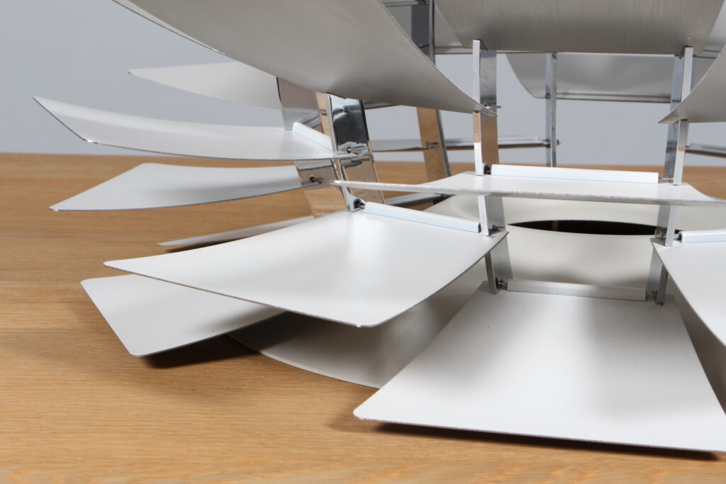 Poul Henningsen Koglen af børstet aluminium. Model Ø. 48 - Billede 6
