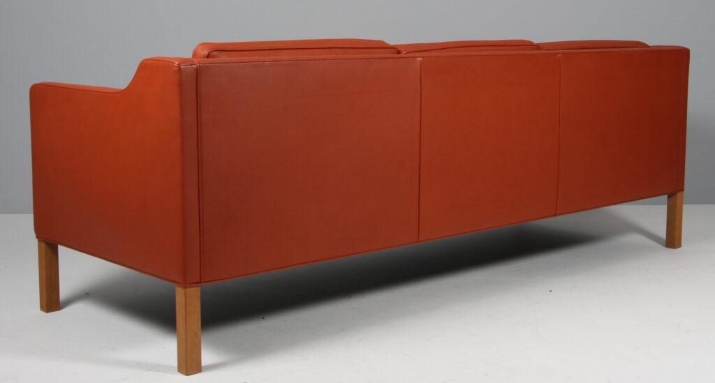 Børge Mogensen tre personers sofa, model 2213. Original betrukket - Billede 3
