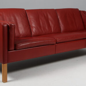 Børge Mogensen tre personers sofa, model 2213. Original betrukket