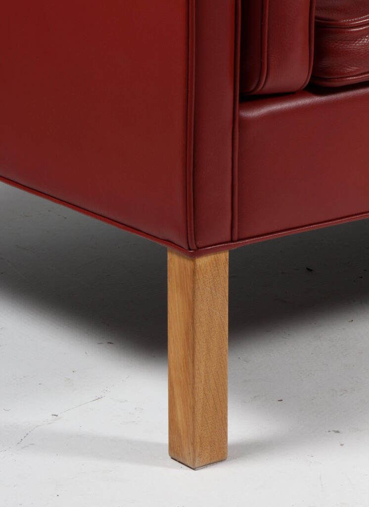 Børge Mogensen tre personers sofa, model 2213. Original betrukket - Billede 6