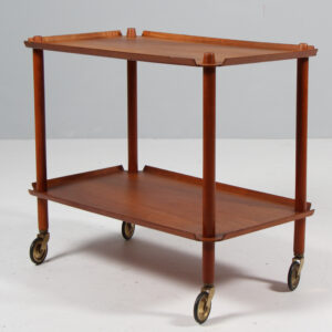 Poul Hundevad rullebord af teak