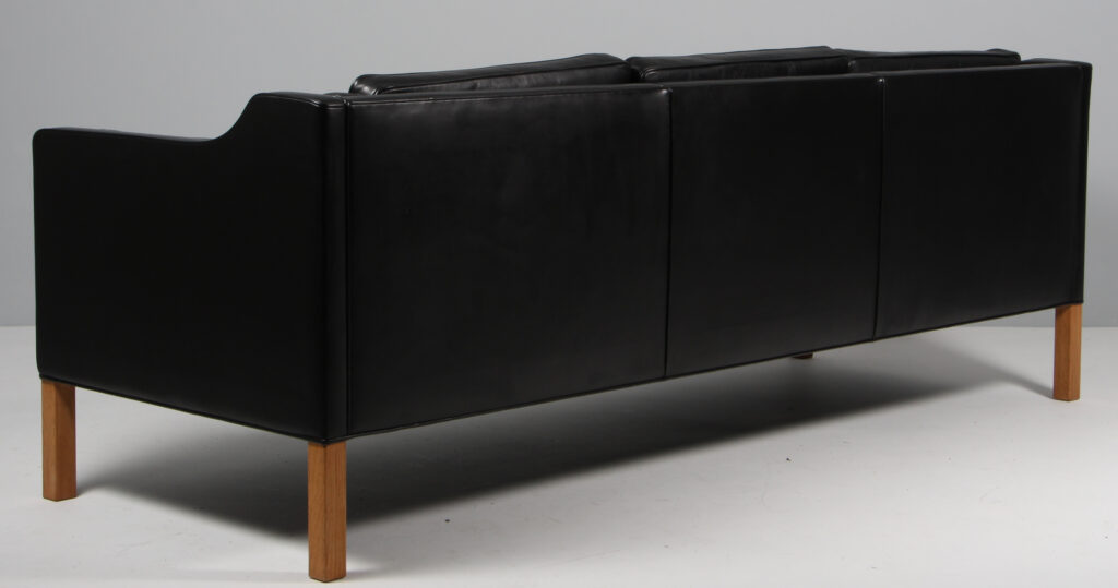 Børge Mogensen tre personers sofa, model 2213. Original betrukket - Billede 3