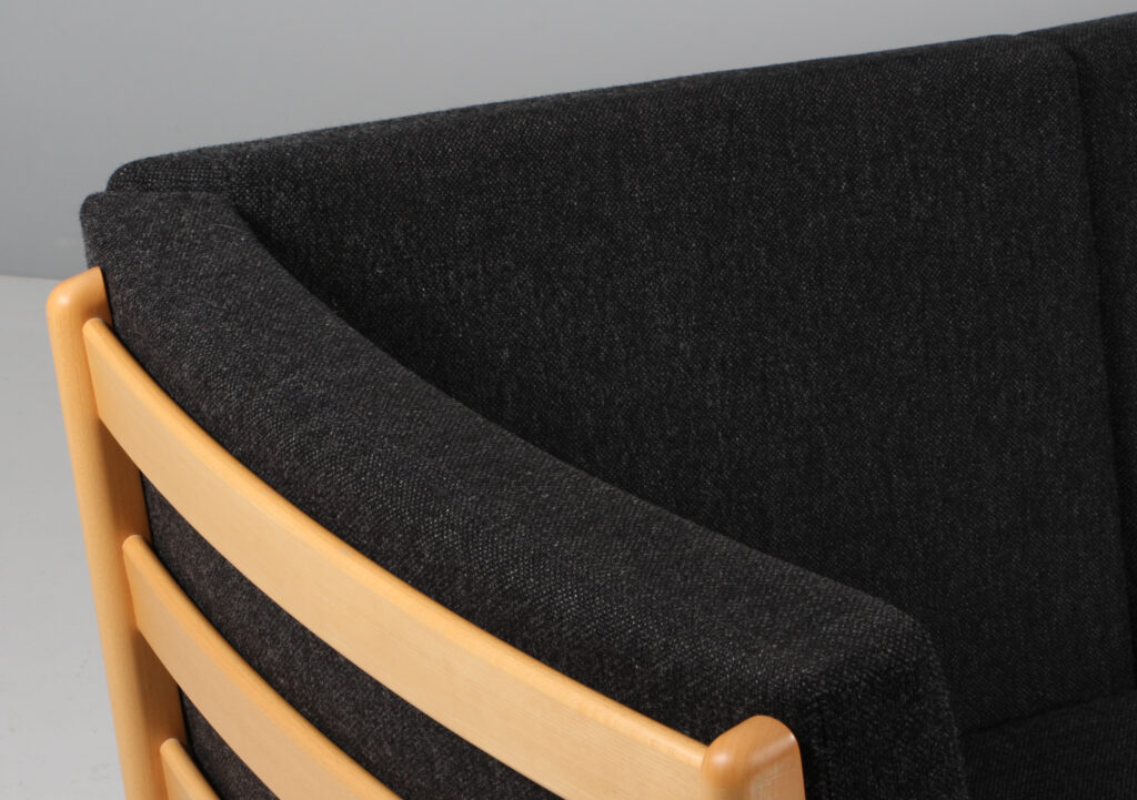 Hans J. Wegner modulsofa af bøg og Hallingdal uld, model GE280 - Billede 10