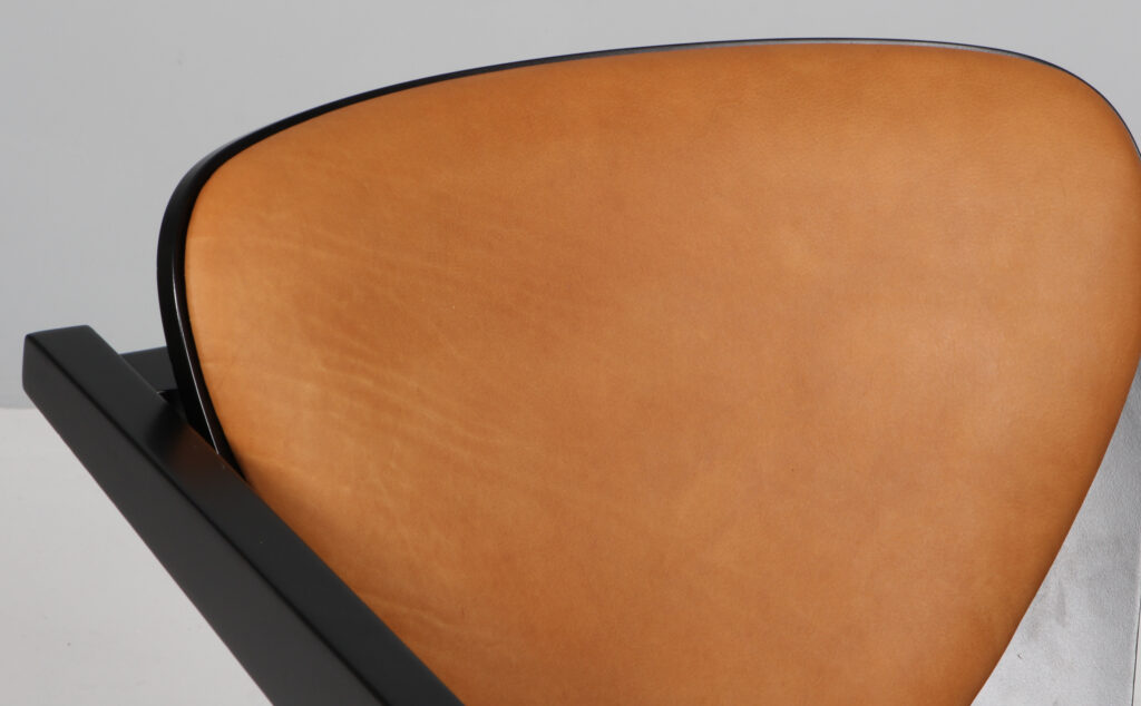 Hans J. Wegner butterfly lænestol, anilin læder, model GE460 - Billede 5