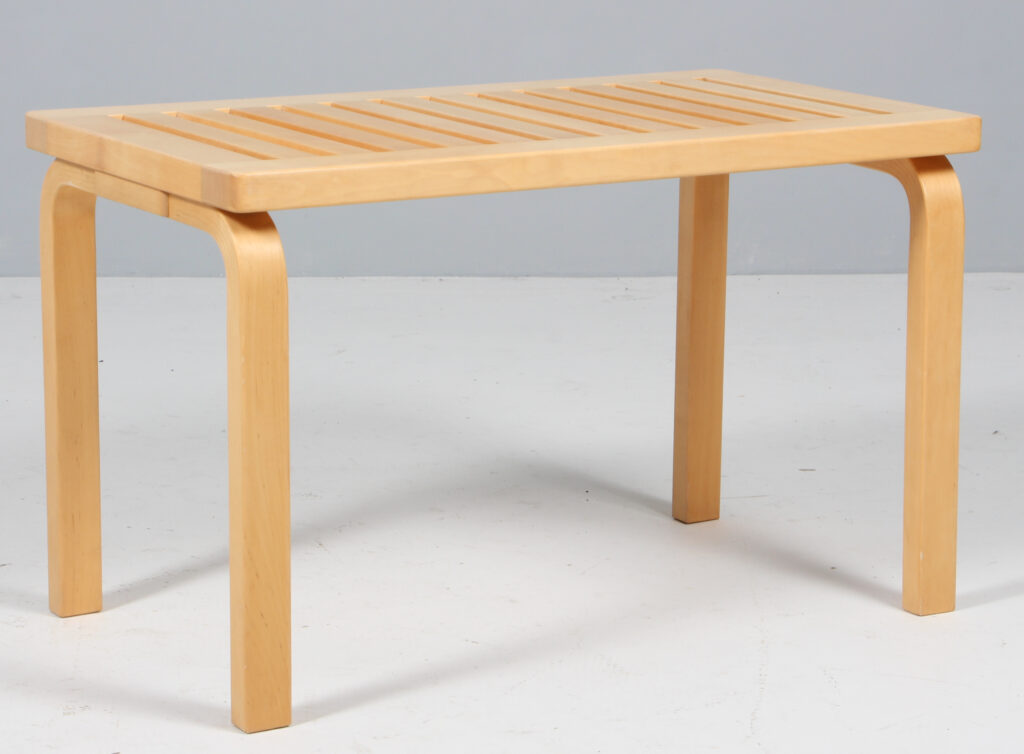 Alvar Aalto bænk af birk