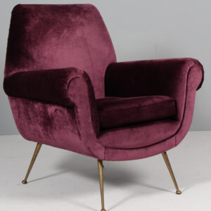 Gigi Radice for Minotti. Lænestol, Italien 1950'erne