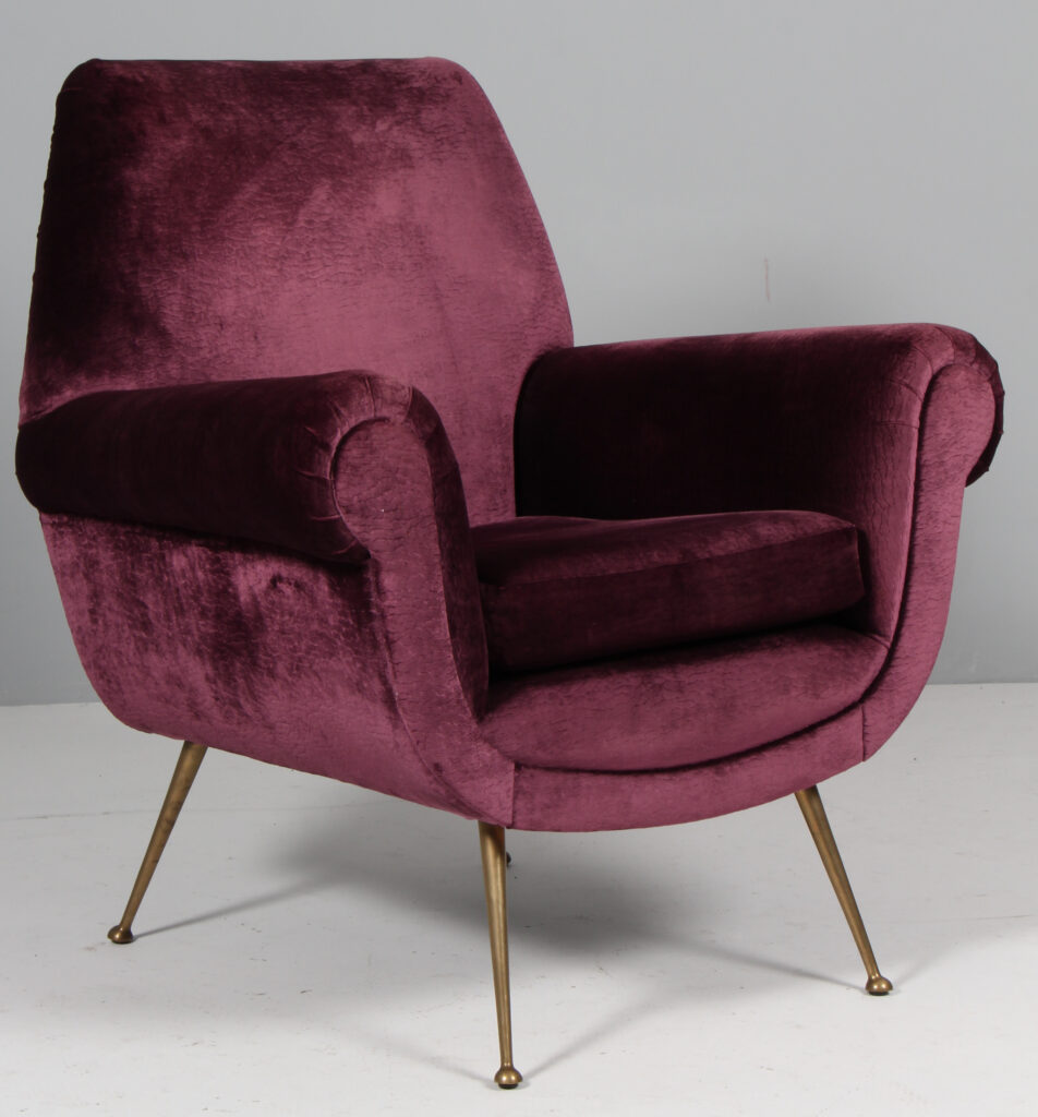 Gigi Radice for Minotti. Lænestol, Italien 1950'erne