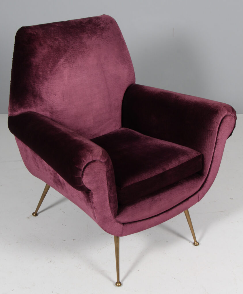 Gigi Radice for Minotti. Lænestol, Italien 1950'erne - Billede 2