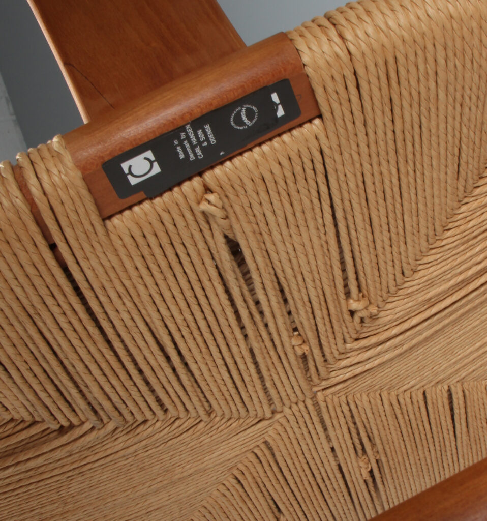 Hans J. Wegner sæt på otte Y stole af kirsebær. Model CH24 - Billede 3